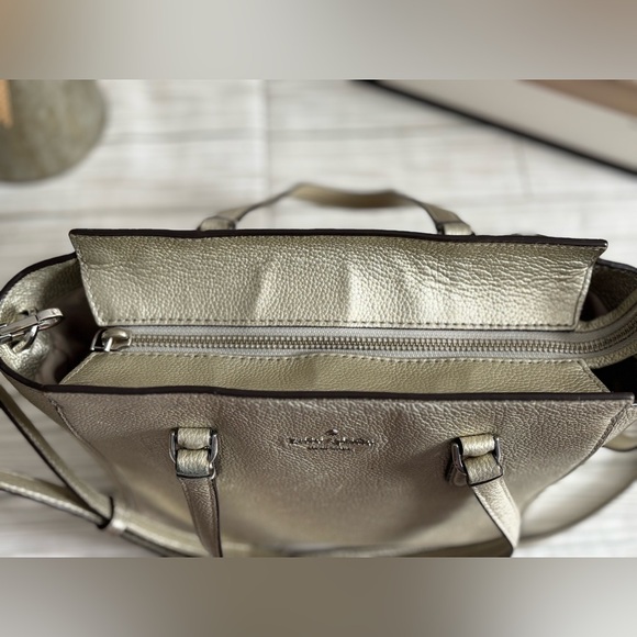 Kate Spade Metallic Gold Shoulder Bag - Picture 6 of 11